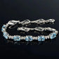 March Aquamarine Birthstone Bracelet