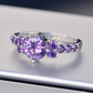 June Alexandrite Birthstone Ring