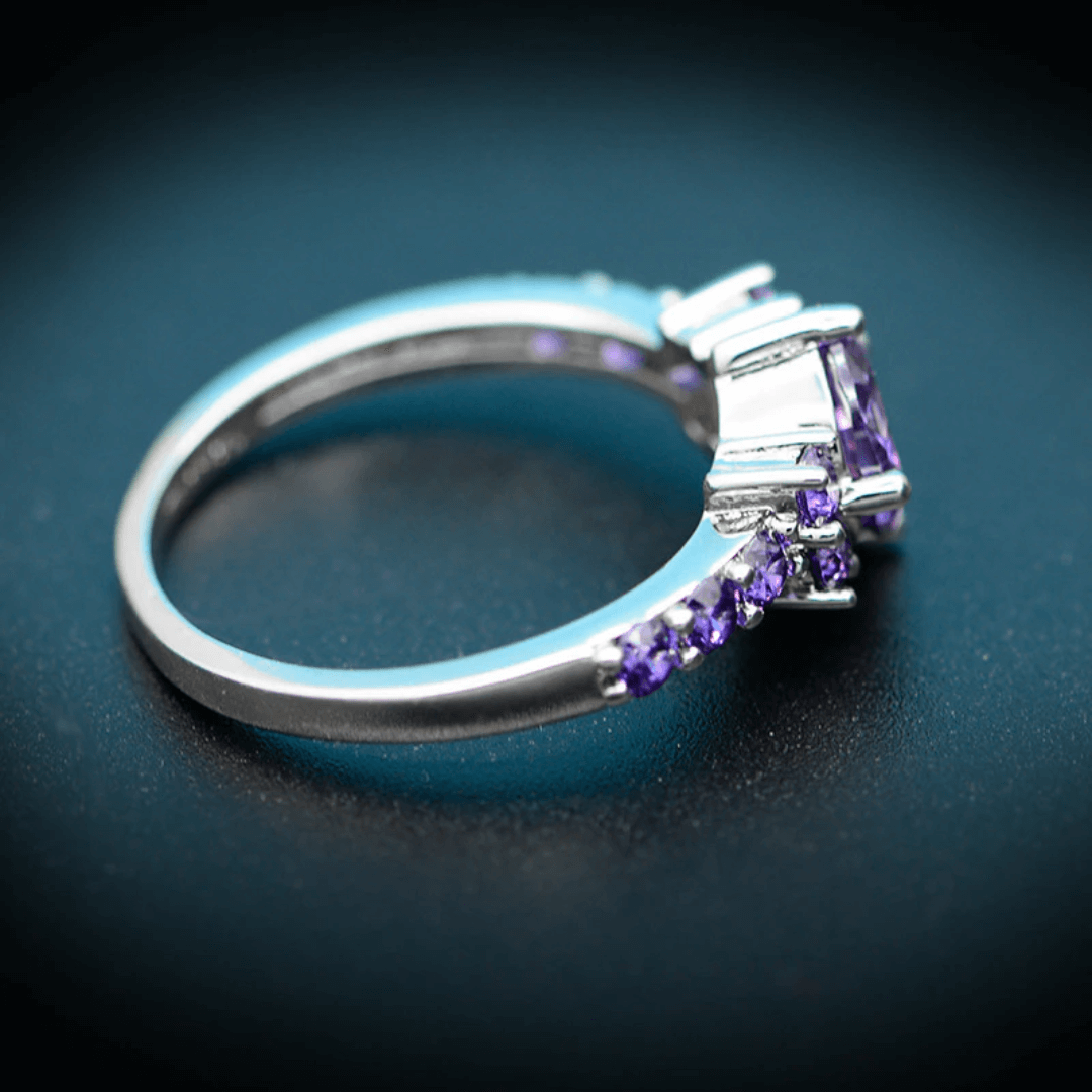 June Alexandrite Birthstone Ring