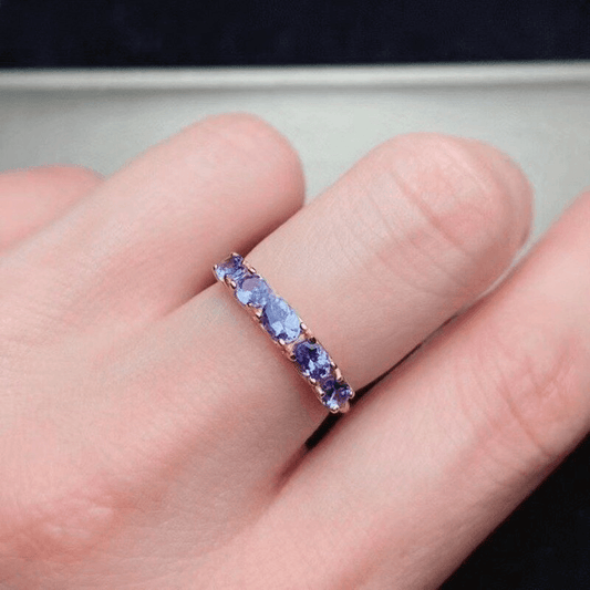 June Alexandrite Birthstone Ring