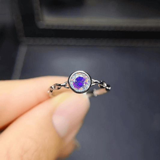 June Alexandrite Birthstone Ring