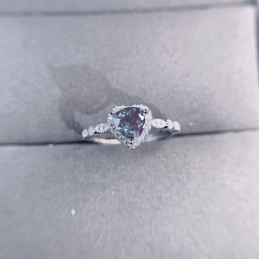 June Alexandrite Birthstone Ring