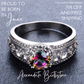 June Alexandrite Birthstone Ring