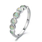 October Opal Birthstone Ring