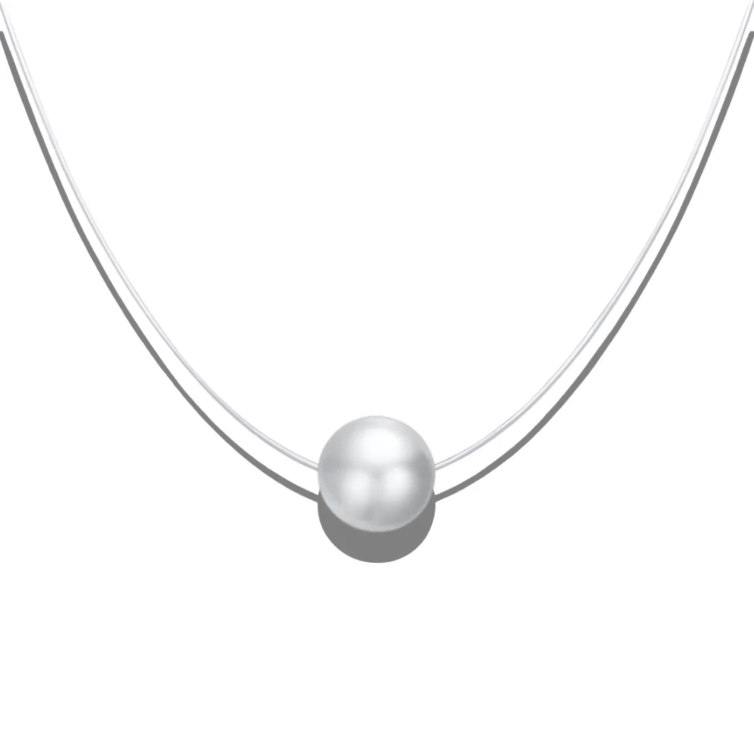 Pearl Floating Necklace