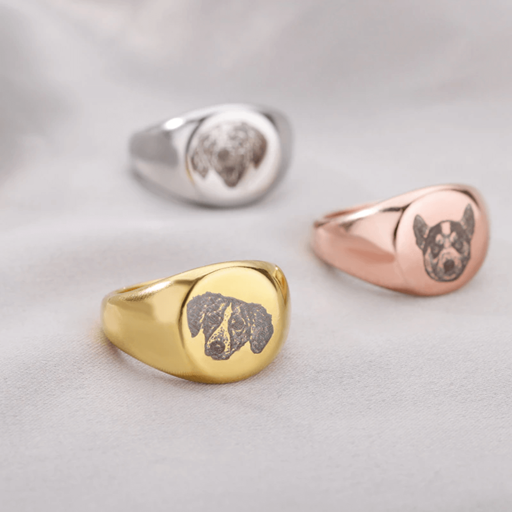 Personalized Pet Photo Ring