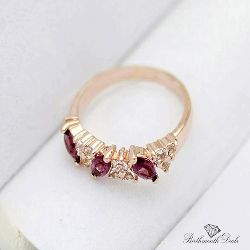 July Ruby Birthstone Ring - Birthmonth Deals