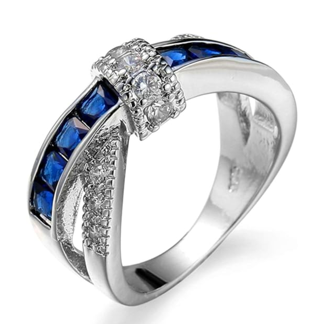 September Sapphire Birthstone Ring