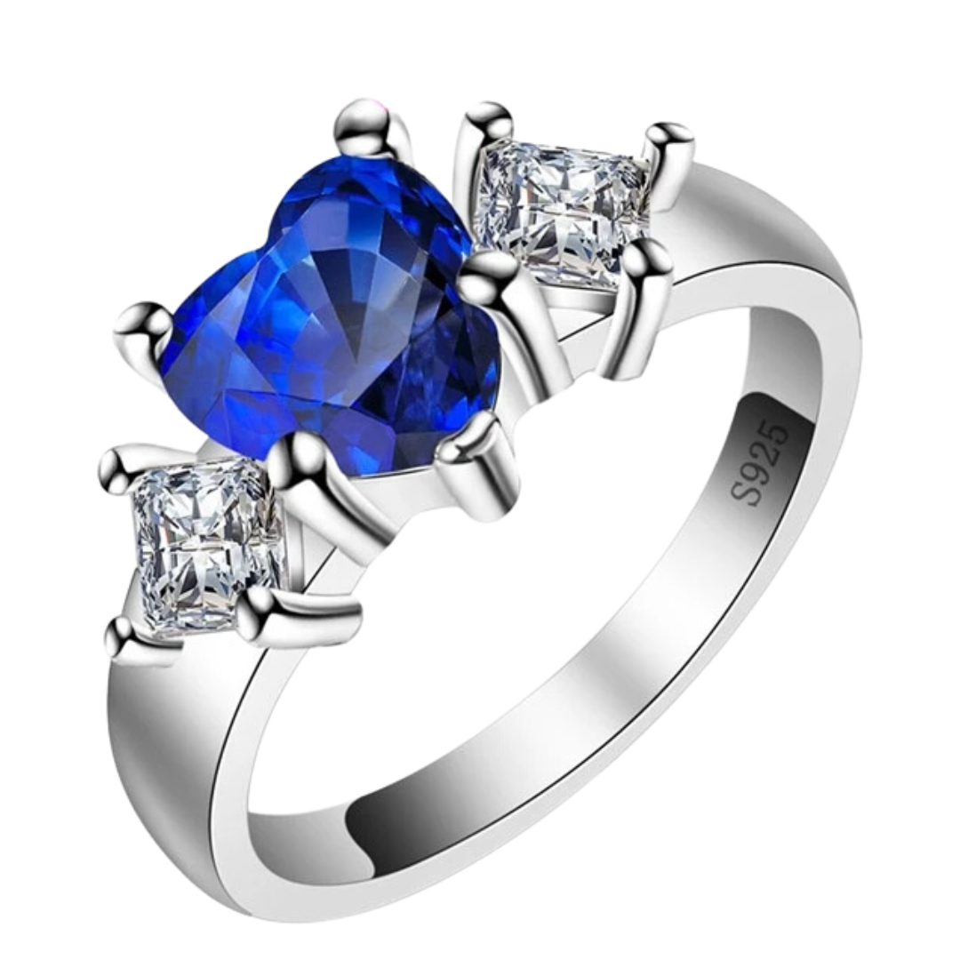 September Sapphire Birthstone Ring