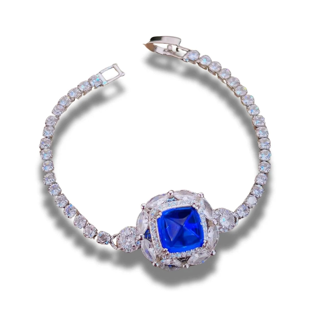 September Sapphire Birthstone Bracelet