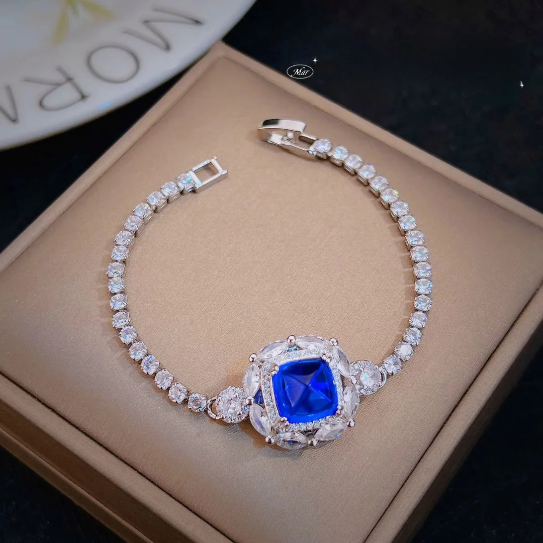 September Sapphire Birthstone Bracelet