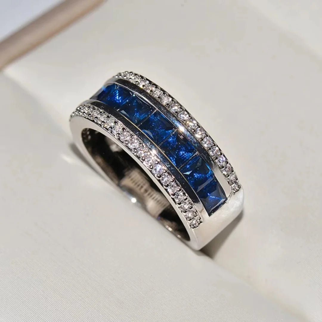 September Sapphire Birthstone Ring