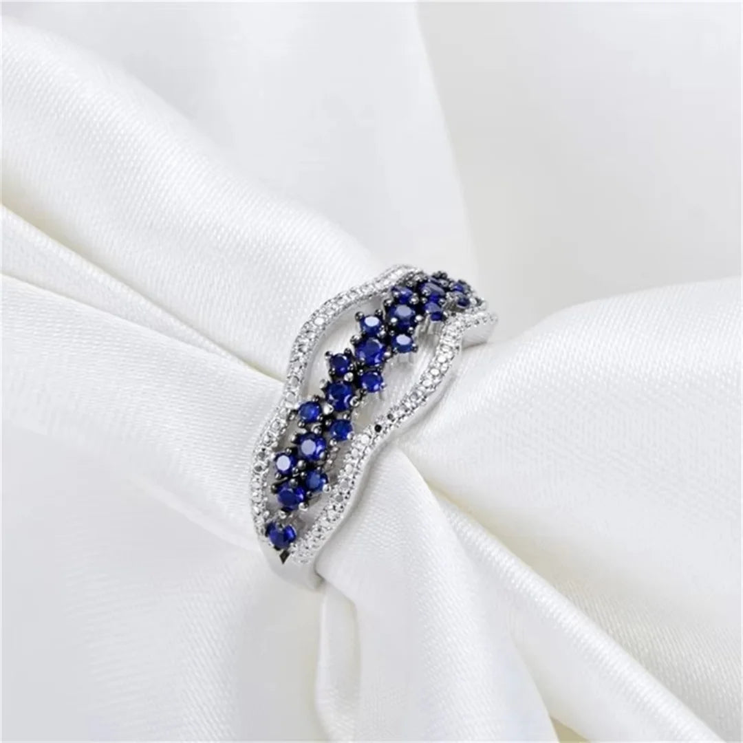 September Sapphire Birthstone Ring