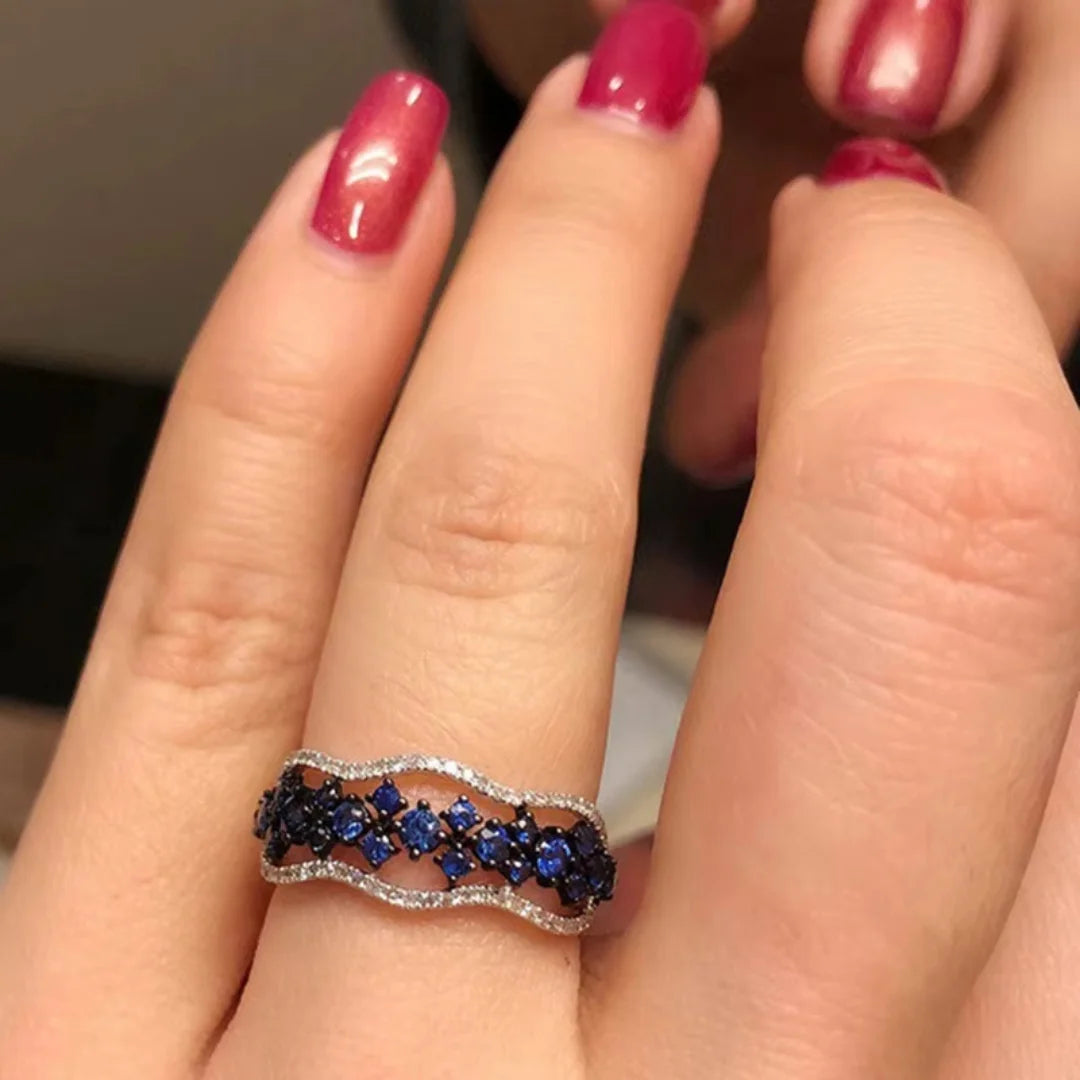 September Sapphire Birthstone Ring