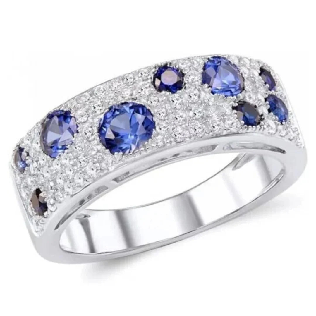 September Sapphire Birthstone Ring