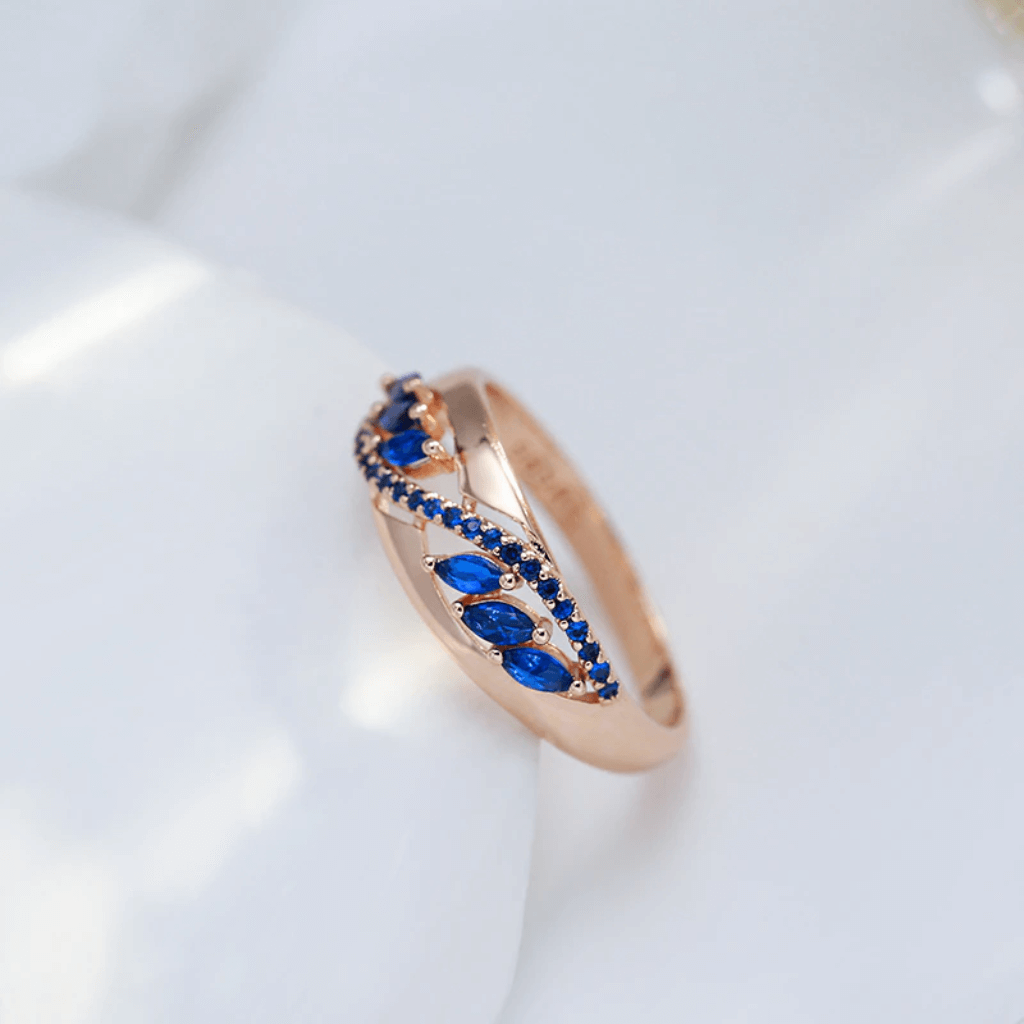 September Sapphire Birthstone Ring