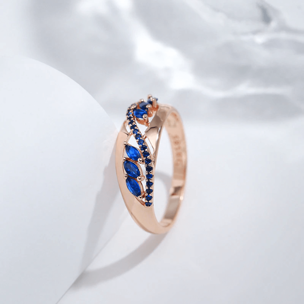 September Sapphire Birthstone Ring