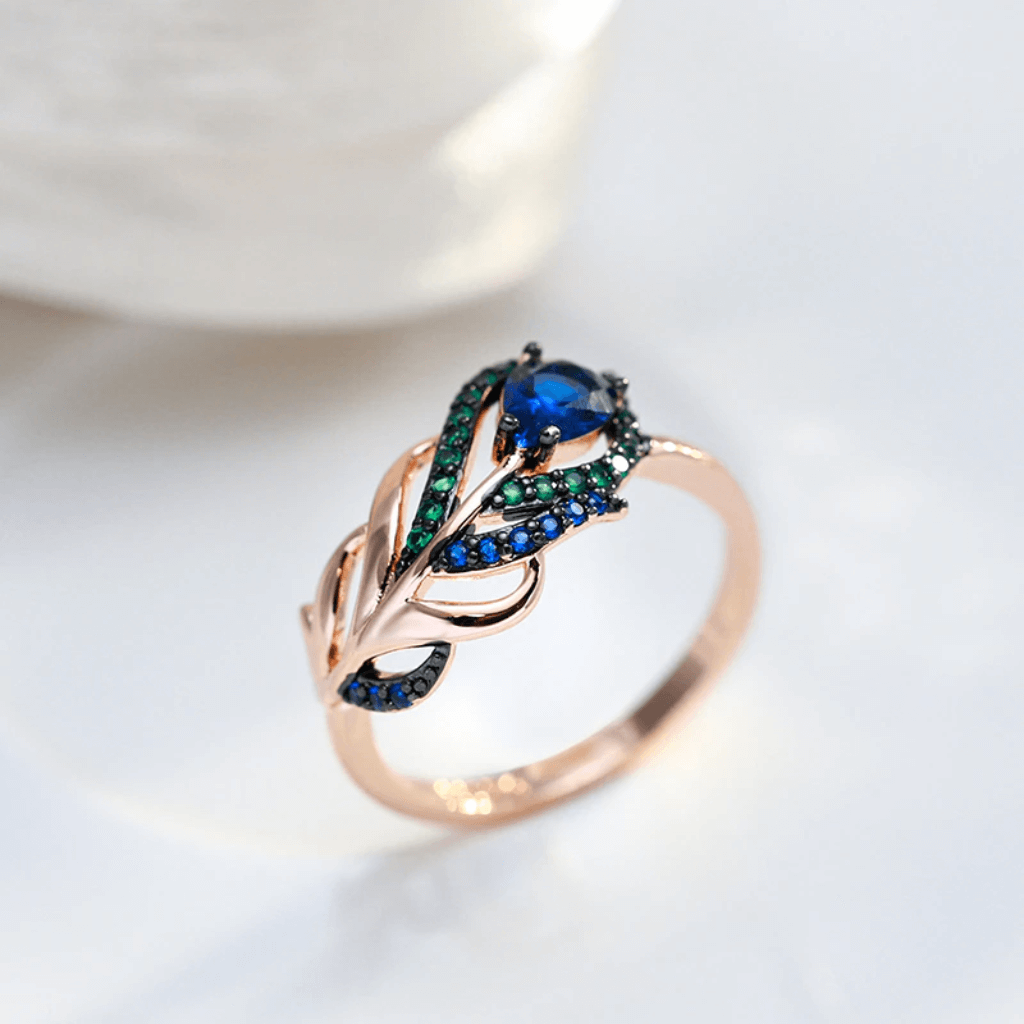 September Sapphire Birthstone Ring