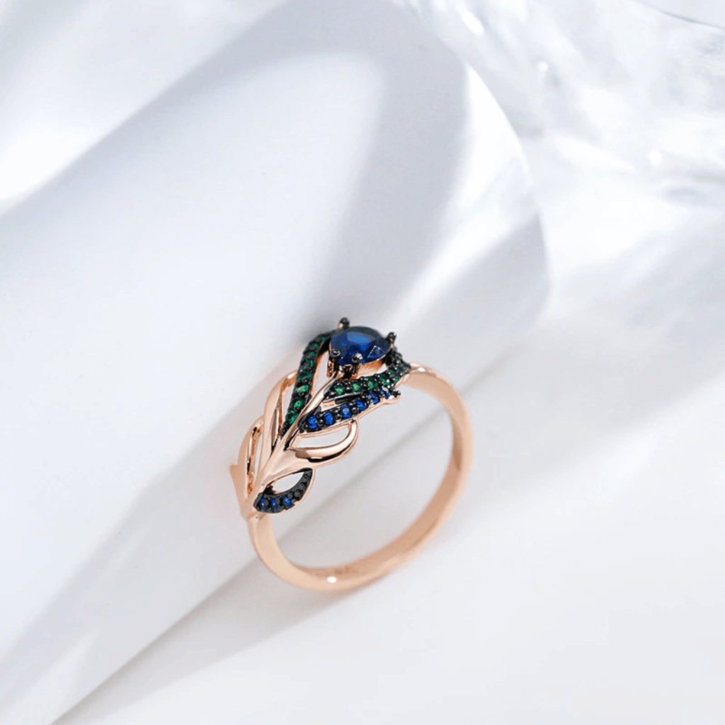 September Sapphire Birthstone Ring