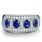 September Sapphire Birthstone Ring