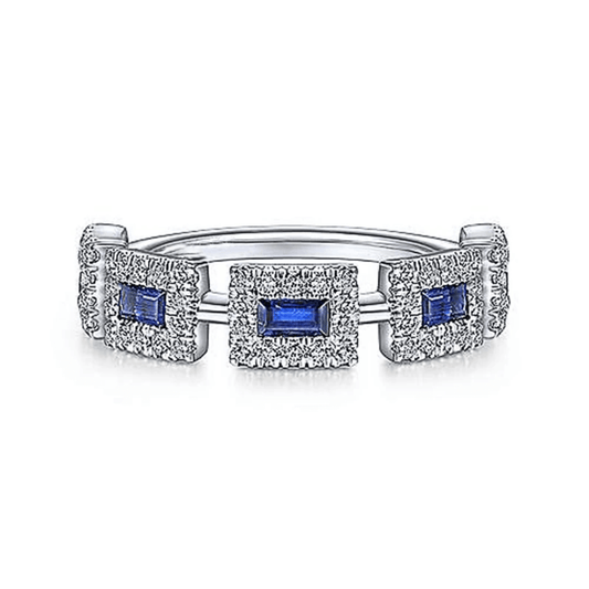 September Sapphire Birthstone Ring