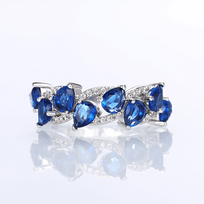 September Sapphire Birthstone Ring