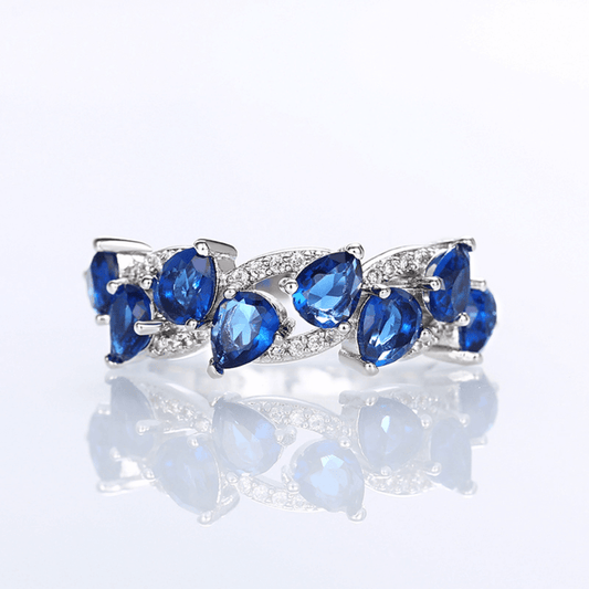 September Sapphire Birthstone Ring