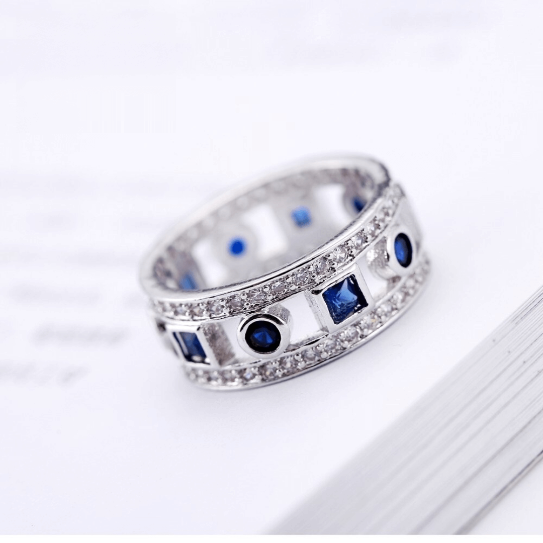 September Sapphire Birthstone Ring