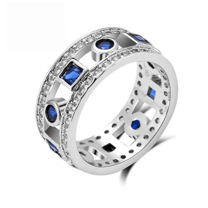 September Sapphire Birthstone Ring