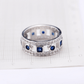 September Sapphire Birthstone Ring