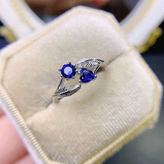 September Sapphire Birthstone Ring