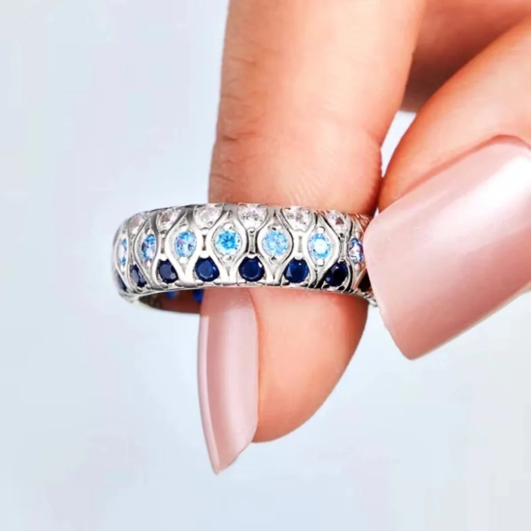 September Sapphire Birthstone Ring