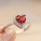 January Garnet Birthstone Ring