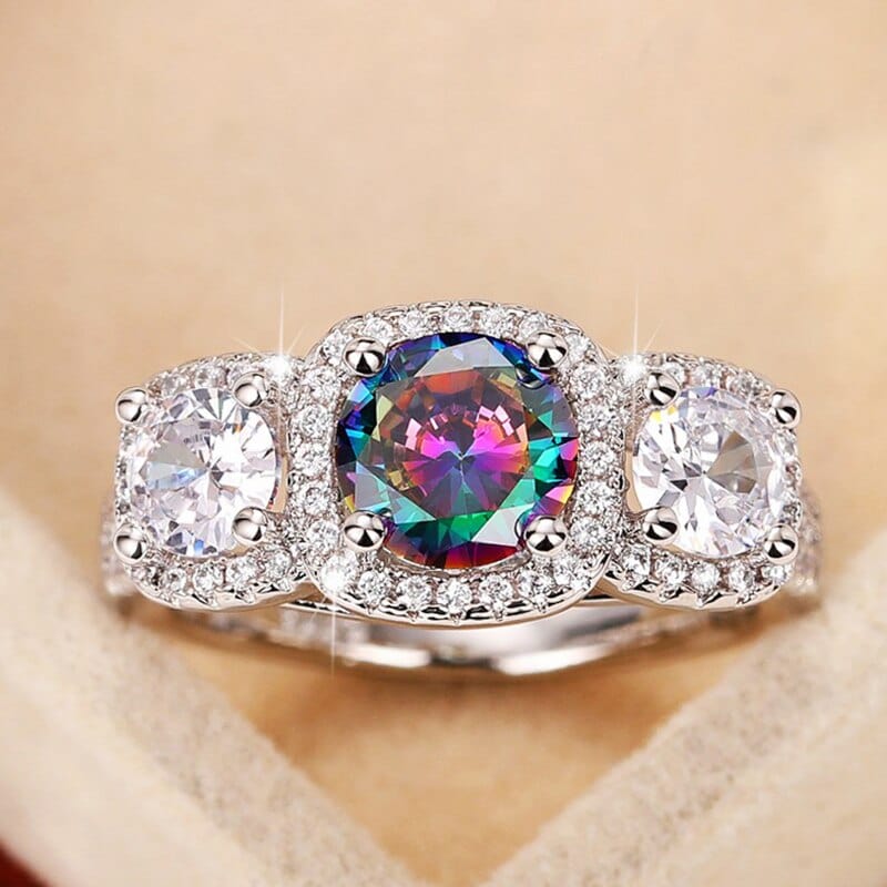 JUNE ALEXANDRITE BIRTHSTONE RING