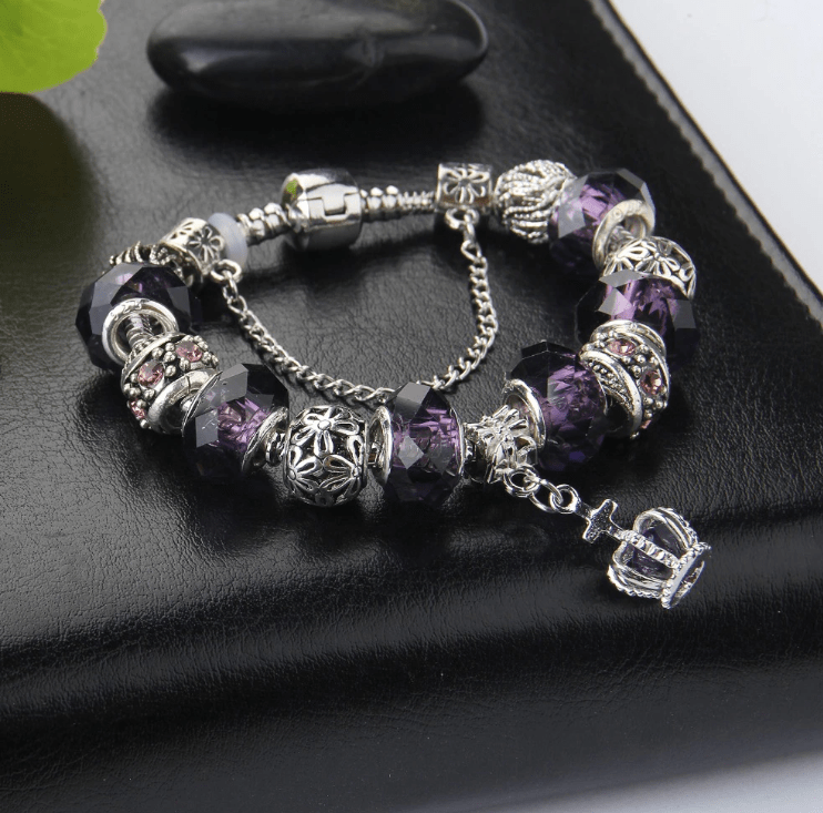 June Alexandrite Birthstone Bracelet