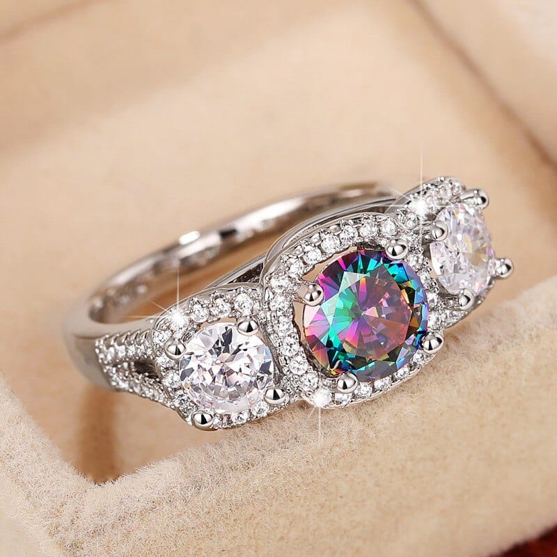 JUNE ALEXANDRITE BIRTHSTONE RING