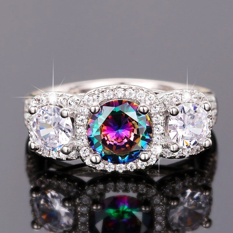 JUNE ALEXANDRITE BIRTHSTONE RING