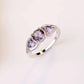 June Queen Alexandrite Birthstone Ring