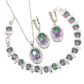 June Alexandrite Birthstone Jewelry Set