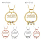 Personalized Carved MOM Pendant - Birthmonth Deals