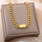 Stainless Gold Necklace Collection - Birthmonth Deals