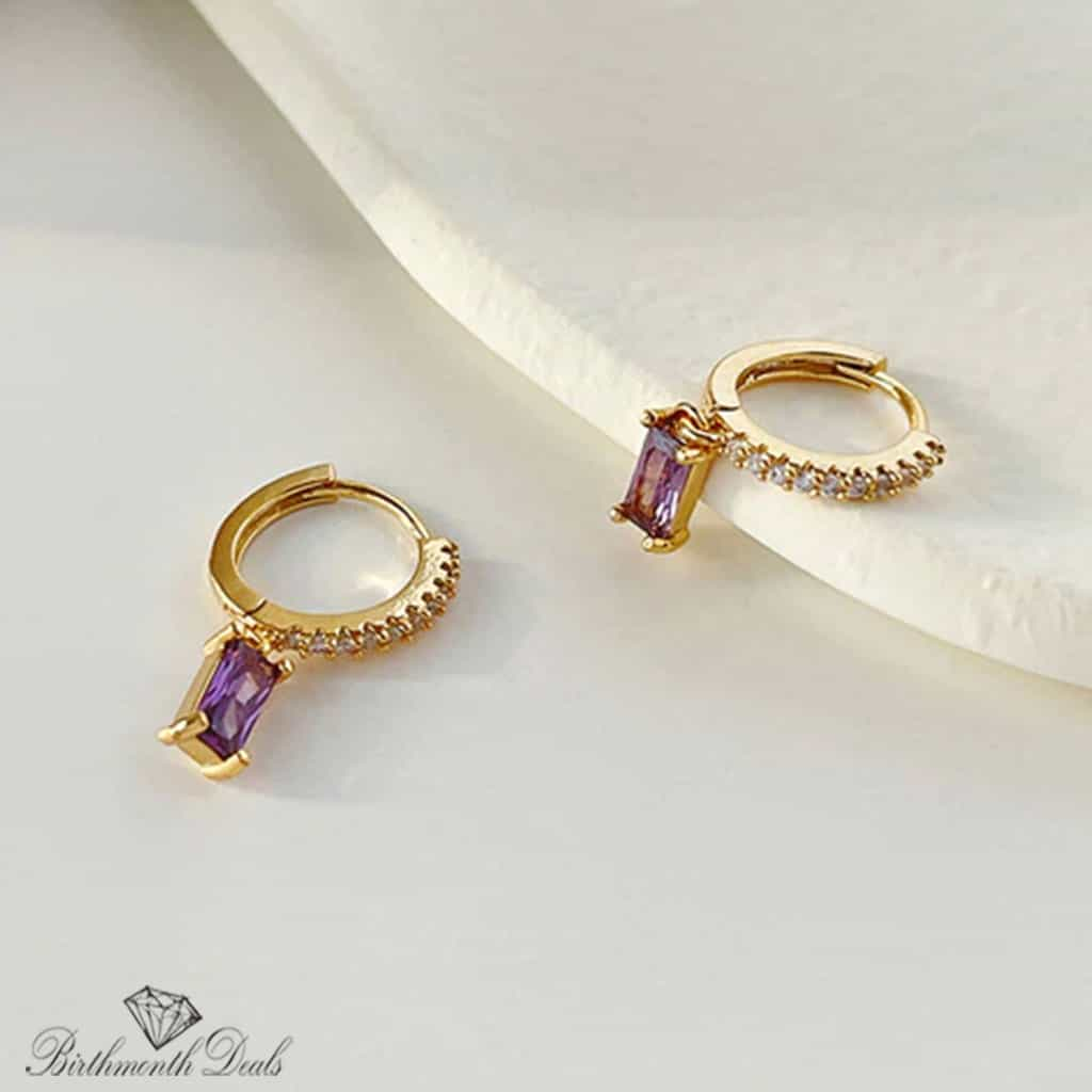 Diana Birthstone Earrings - Birthmonth Deals