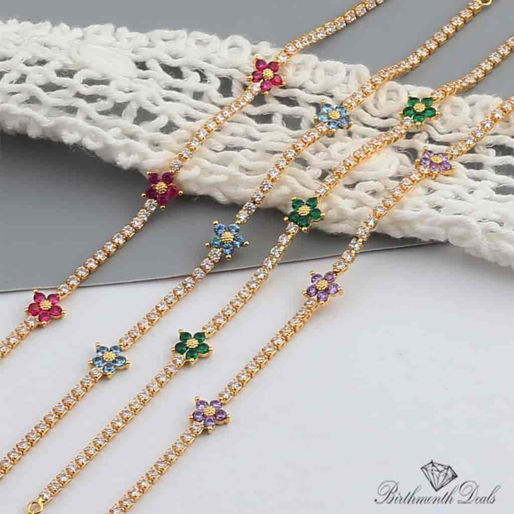 Sofia Birthstone Bracelet - Birthmonth Deals