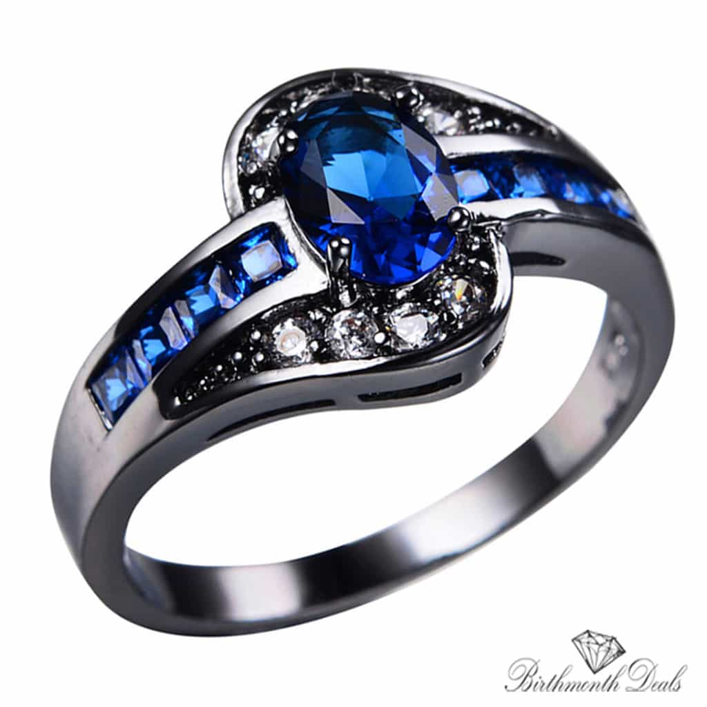 September Sapphire Birthstone Ring - Birthmonth Deals