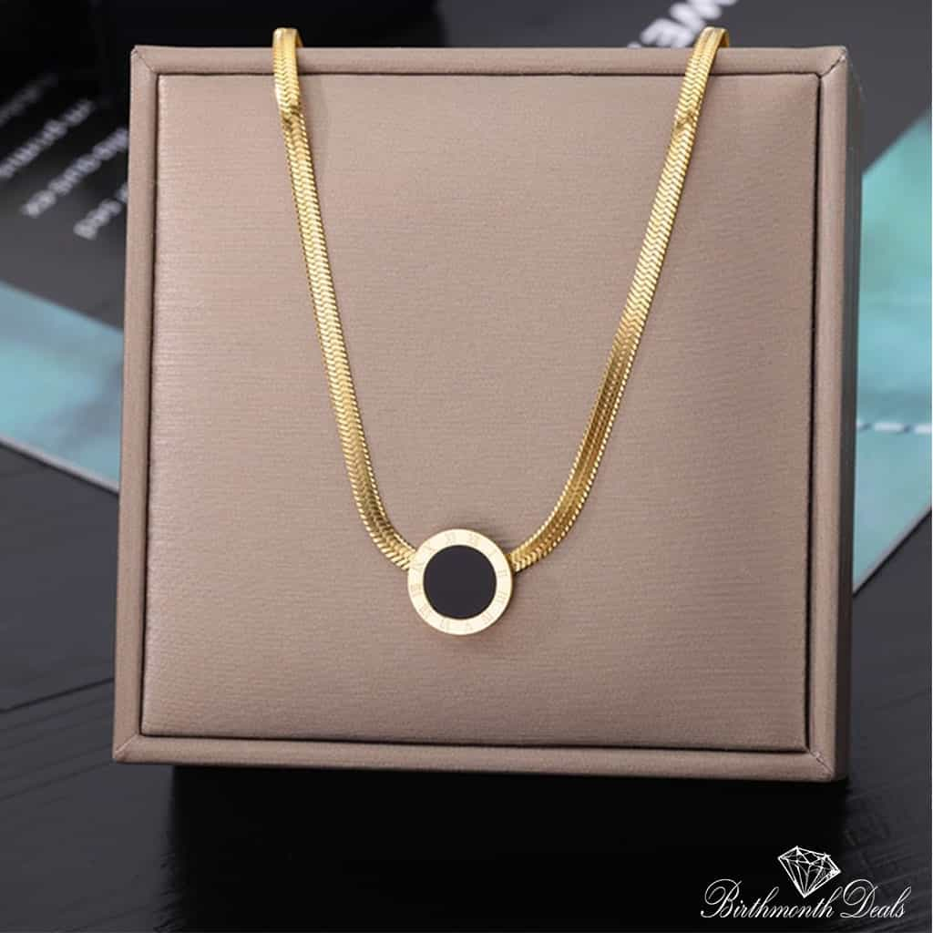 Stainless Gold Necklace Collection - Birthmonth Deals