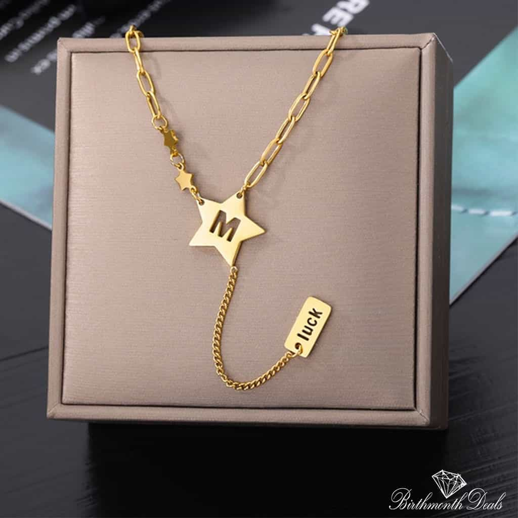 Stainless Gold Necklace Collection - Birthmonth Deals