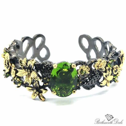 August Peridot Birthstone Bracelet - Birthmonth Deals