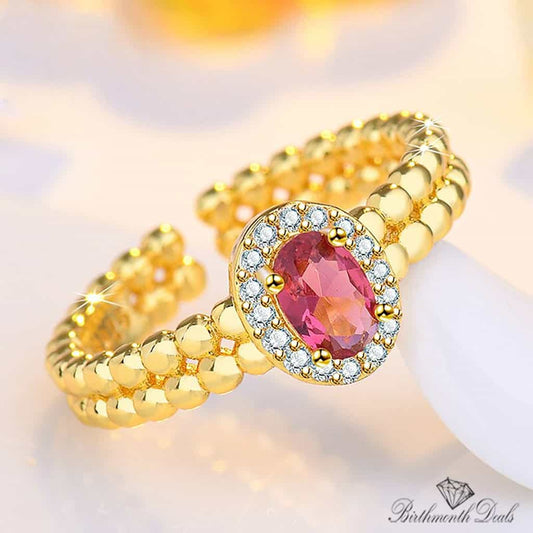 July Ruby Birthstone Ring - Birthmonth Deals