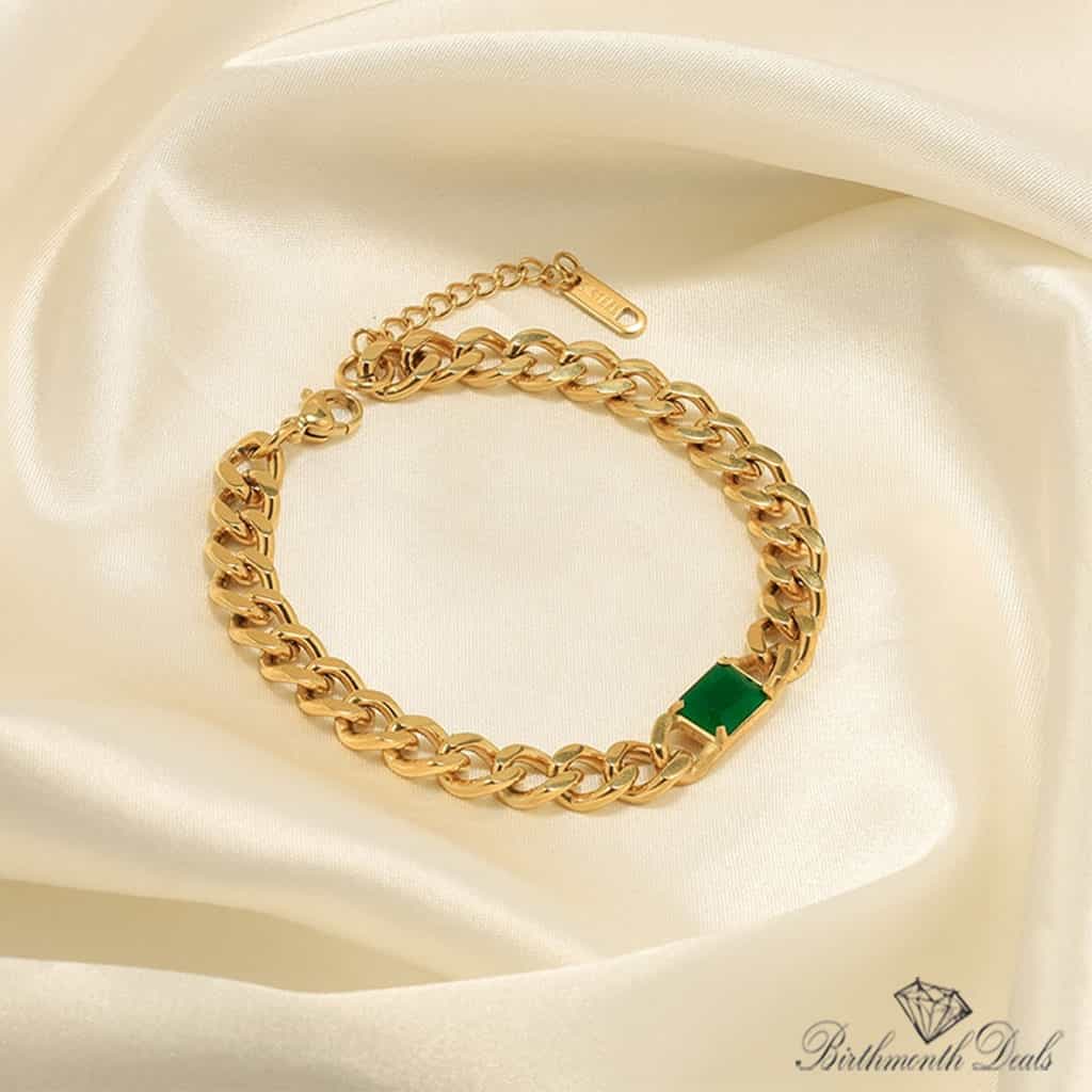 July Ruby Birthstone Bracelet - Birthmonth Deals