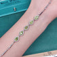 August Peridot Birthstone Bracelet - Birthmonth Deals